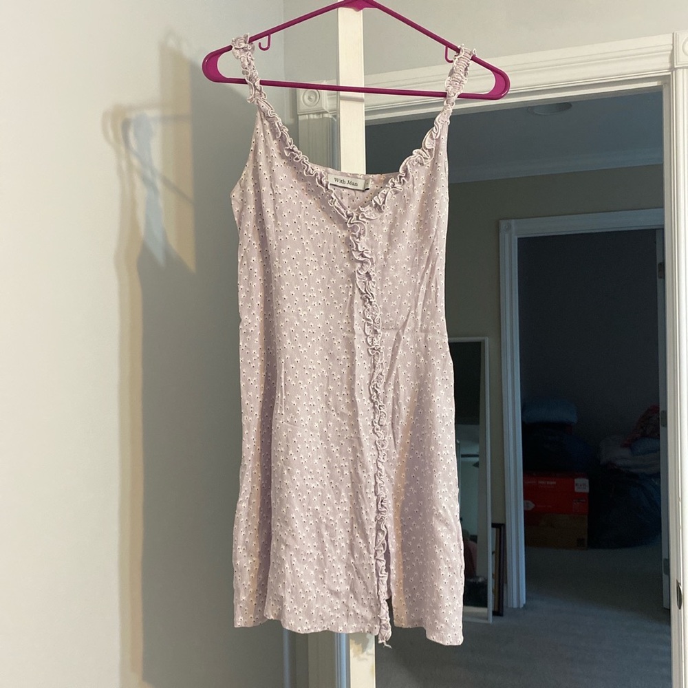 With Jean Bea Lavender dress